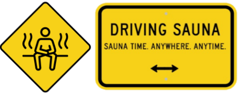 DRIVING SAUNA